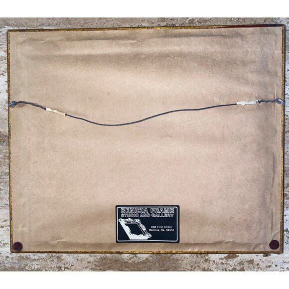 Paul McWilliams Rainbow Row Charleston SC Signed Limited Edition Print Framed 44 - Picture 4 of 5